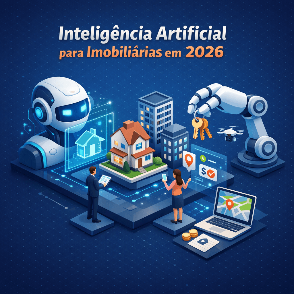 Inteligência Artificial para Imobiliárias: Como a IA Está Transformando Vendas, Locação e Gestão em 2026